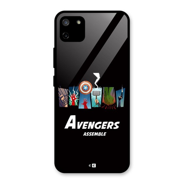 Avengers Assemble Glass Back Case for Realme C11