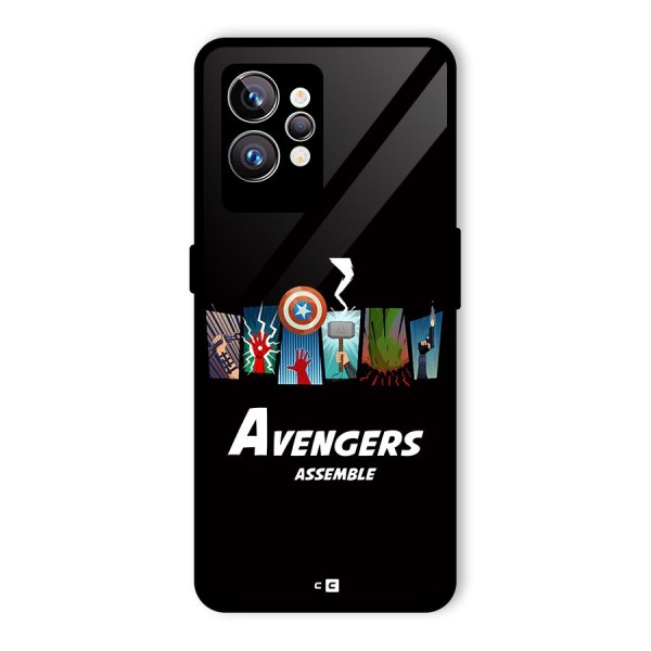 Avengers Assemble Glass Back Case for Realme GT2 Pro