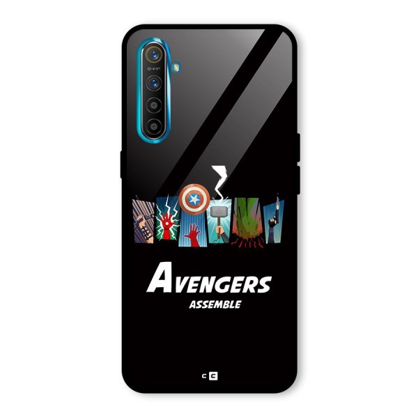 Avengers Assemble Glass Back Case for Realme X2