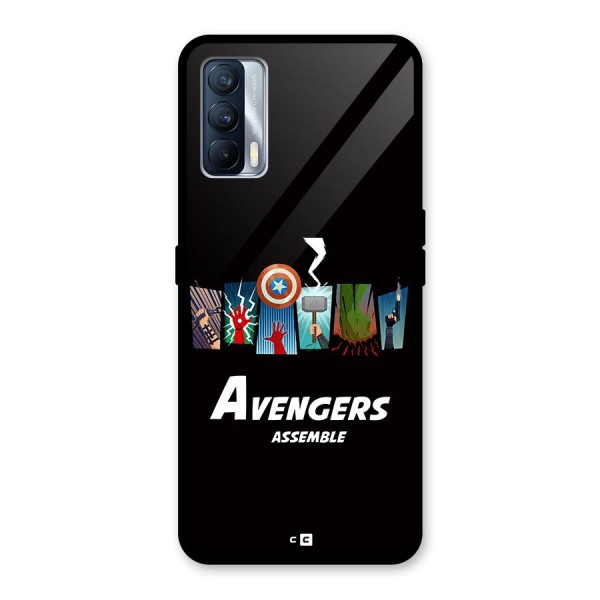 Avengers Assemble Glass Back Case for Realme X7