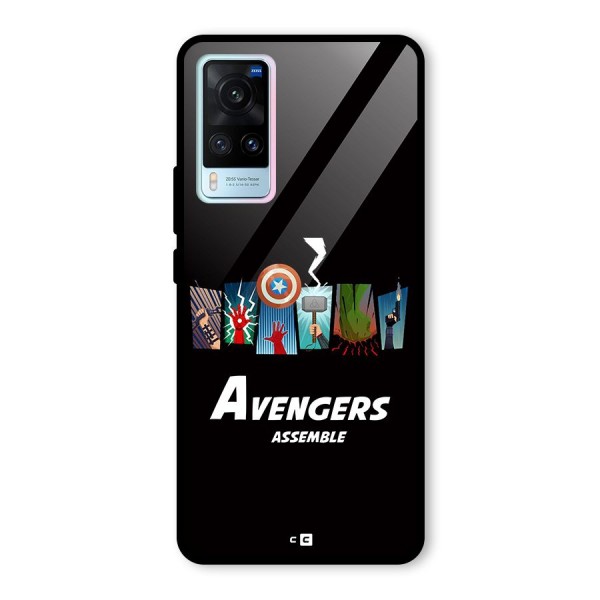 Avengers Assemble Glass Back Case for Vivo X60