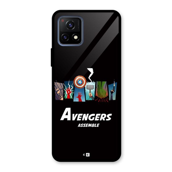 Avengers Assemble Glass Back Case for Vivo Y72 5G