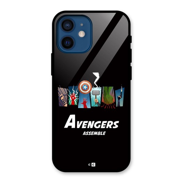 Avengers Assemble Glass Back Case for iPhone 12 Mini