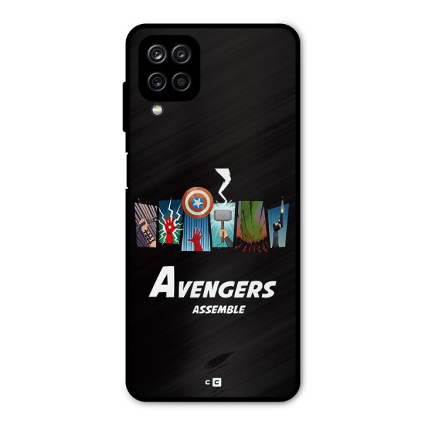 Avengers Assemble Metal Back Case for Galaxy A12