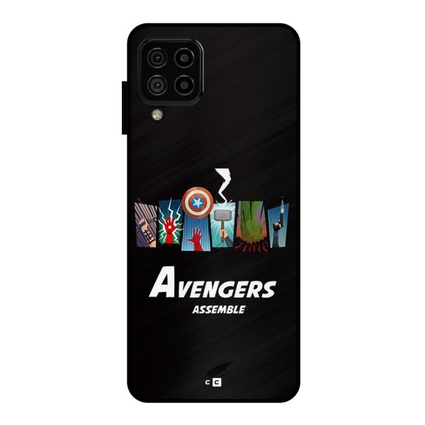 Avengers Assemble Metal Back Case for Galaxy A22 4G