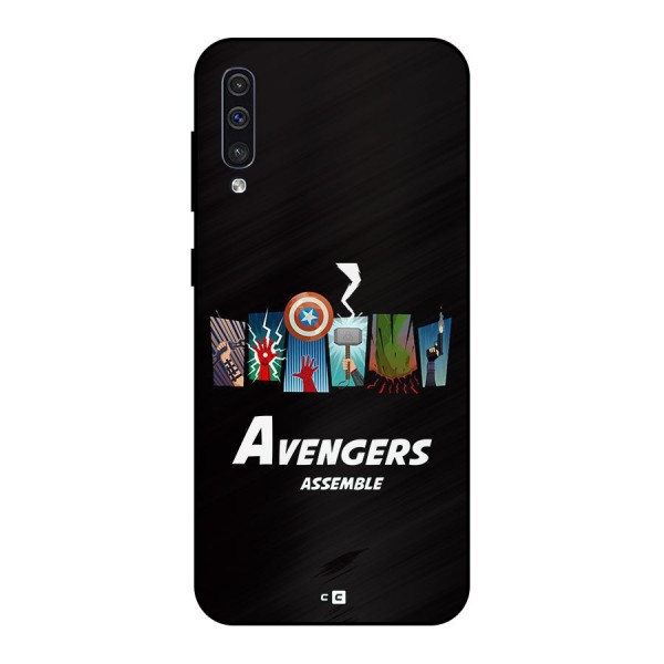 Avengers Assemble Metal Back Case for Galaxy A30s