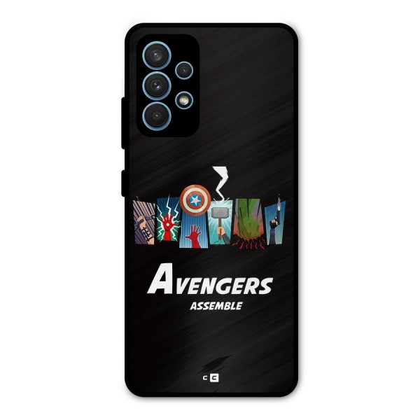 Avengers Assemble Metal Back Case for Galaxy A32