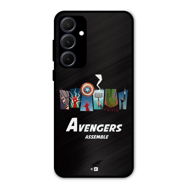 Avengers Assemble Metal Back Case for Galaxy A35