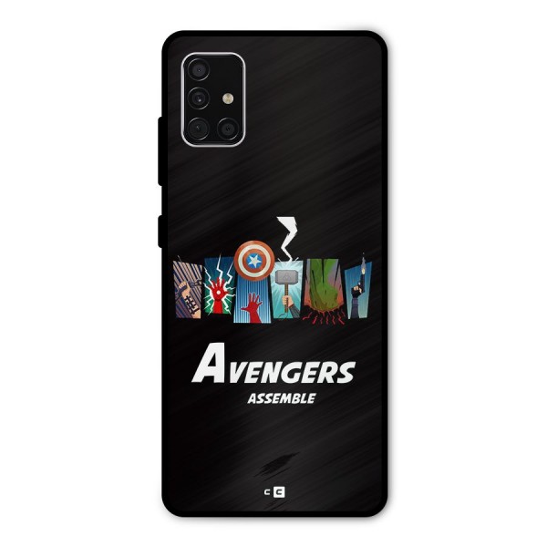 Avengers Assemble Metal Back Case for Galaxy A51