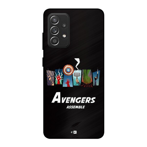 Avengers Assemble Metal Back Case for Galaxy A52