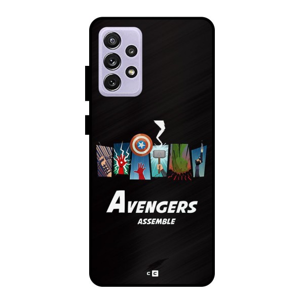 Avengers Assemble Metal Back Case for Galaxy A72