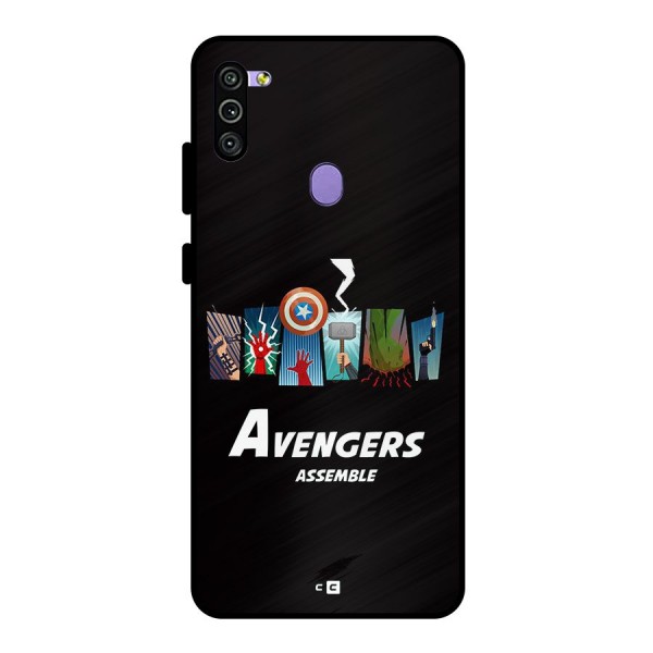 Avengers Assemble Metal Back Case for Galaxy M11