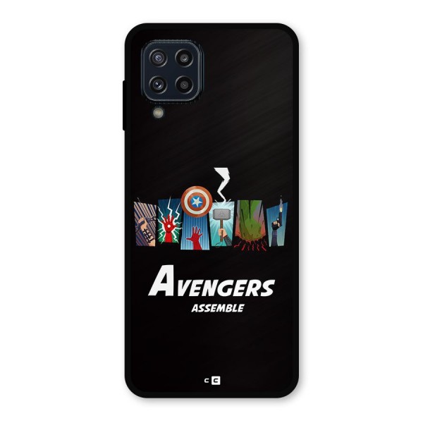 Avengers Assemble Metal Back Case for Galaxy M32