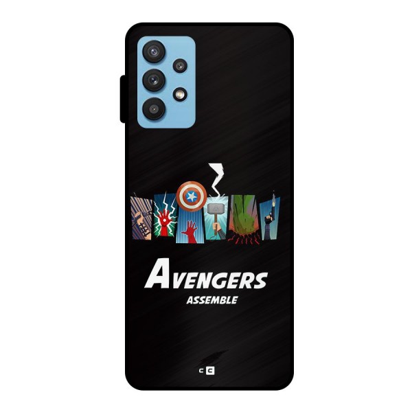 Avengers Assemble Metal Back Case for Galaxy M32 5G