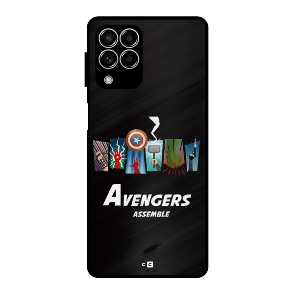 Avengers Assemble Metal Back Case for Galaxy M33