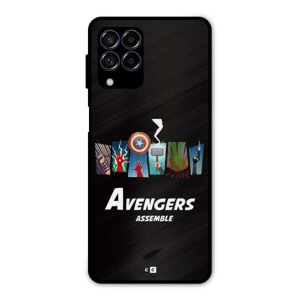 Avengers Assemble Metal Back Case for Galaxy M53 5G