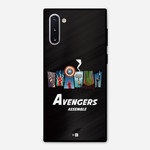 Avengers Assemble Metal Back Case for Galaxy Note 10