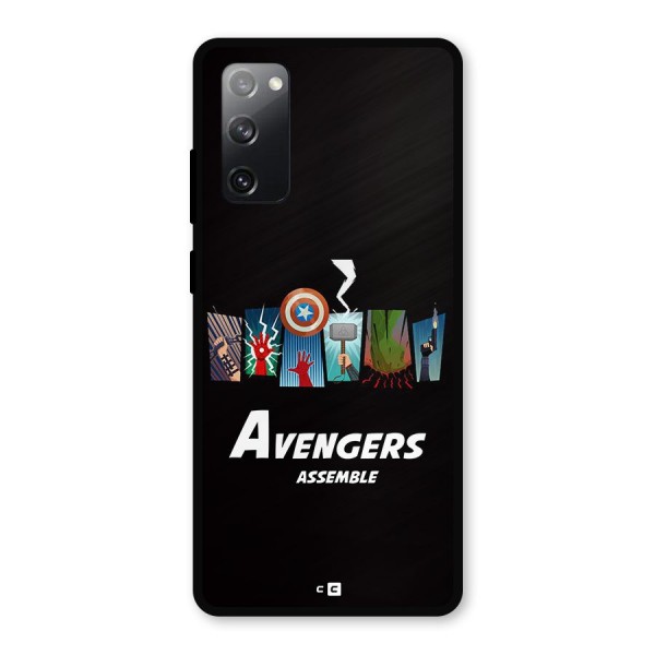 Avengers Assemble Metal Back Case for Galaxy S20 FE