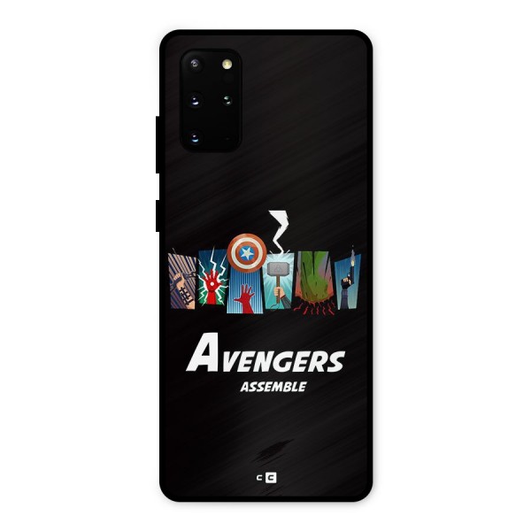 Avengers Assemble Metal Back Case for Galaxy S20 Plus