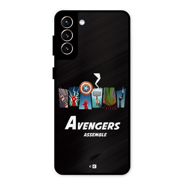 Avengers Assemble Metal Back Case for Galaxy S21 Plus