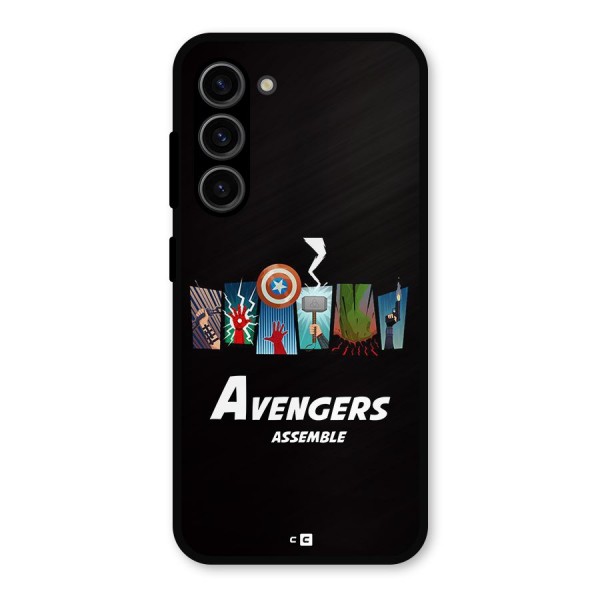 Avengers Assemble Metal Back Case for Galaxy S23