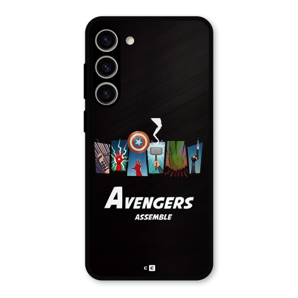 Avengers Assemble Metal Back Case for Galaxy S23 Plus