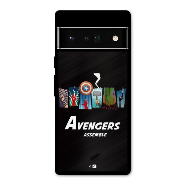 Avengers Assemble Metal Back Case for Google Pixel 6 Pro