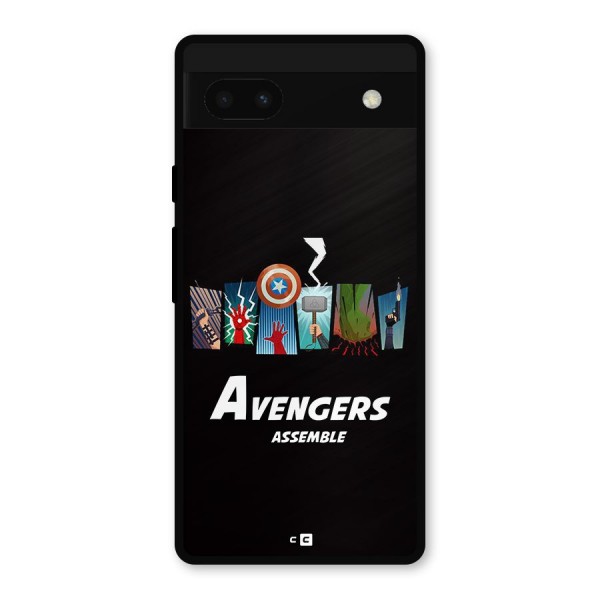 Avengers Assemble Metal Back Case for Google Pixel 6a