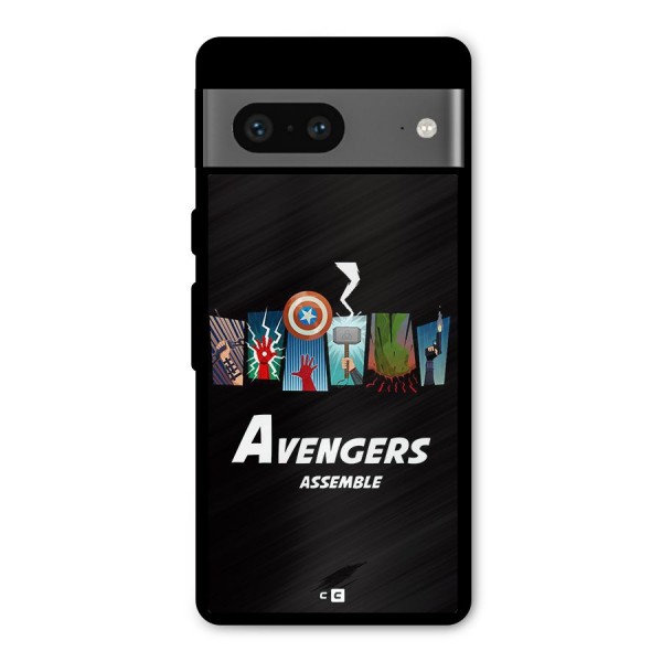 Avengers Assemble Metal Back Case for Google Pixel 7