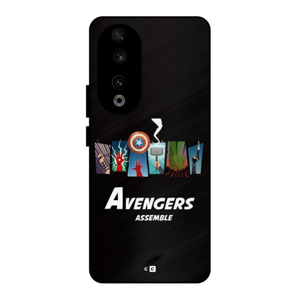 Avengers Assemble Metal Back Case for Honor 90