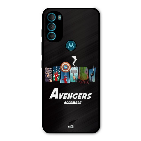 Avengers Assemble Metal Back Case for Moto G71 5G