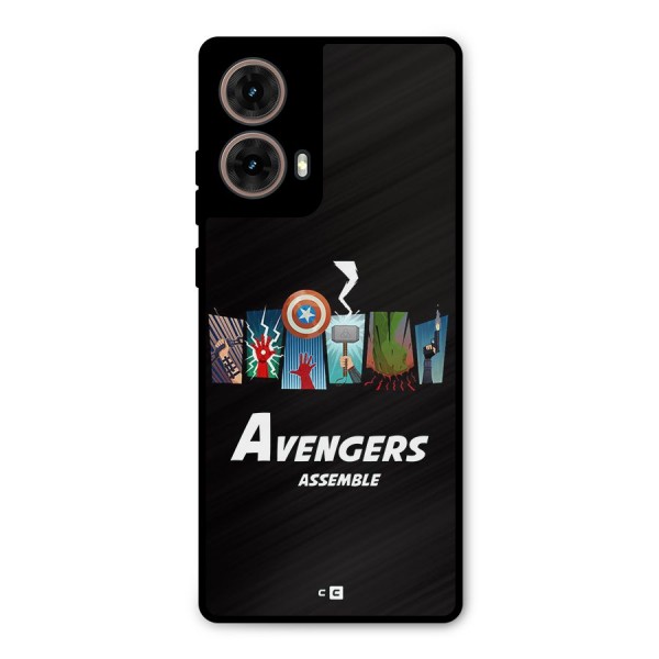 Avengers Assemble Metal Back Case for Moto G85