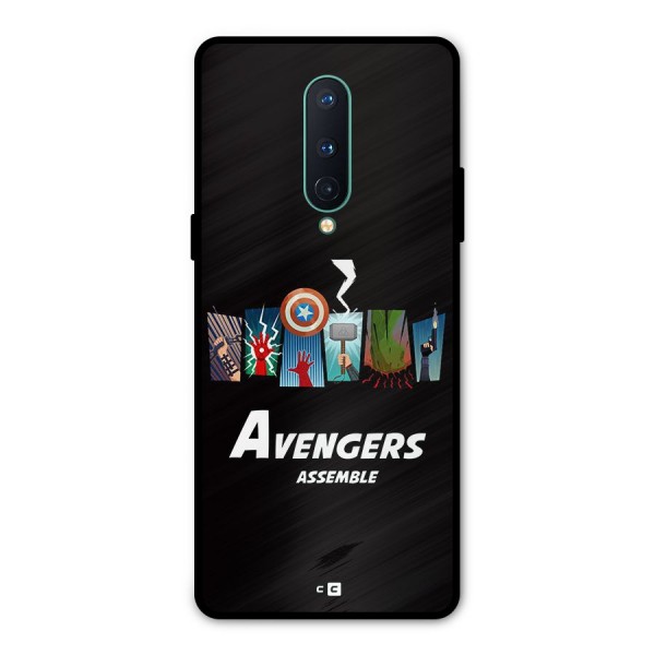 Avengers Assemble Metal Back Case for OnePlus 8