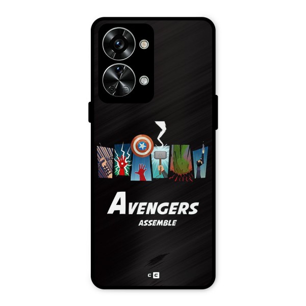 Avengers Assemble Metal Back Case for OnePlus Nord 2T