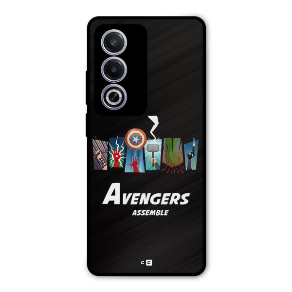 Avengers Assemble Metal Back Case for Oppo A3 Pro