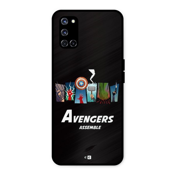 Avengers Assemble Metal Back Case for Oppo A52