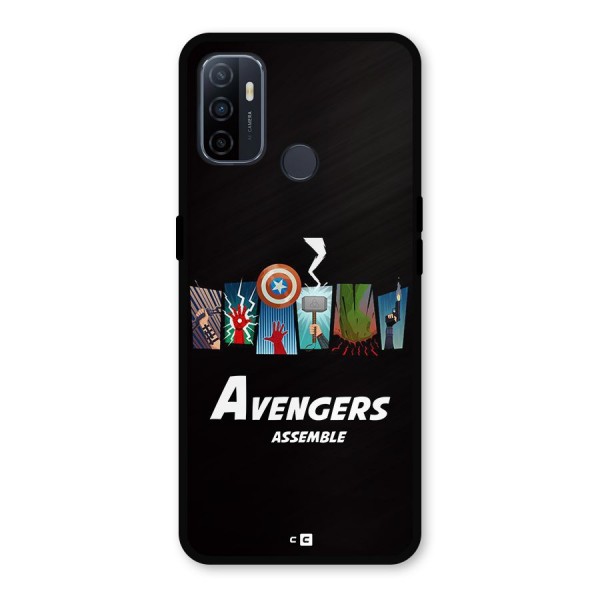 Avengers Assemble Metal Back Case for Oppo A53