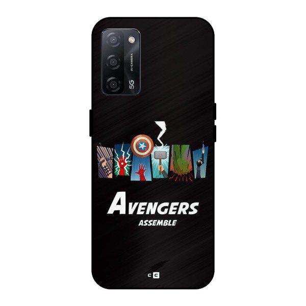 Avengers Assemble Metal Back Case for Oppo A53s 5G