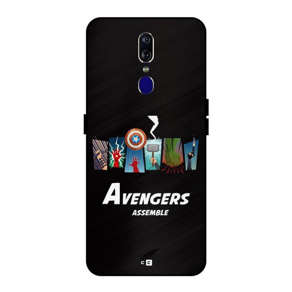 Avengers Assemble Metal Back Case for Oppo F11