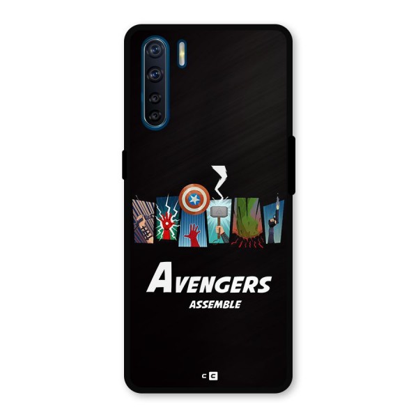 Avengers Assemble Metal Back Case for Oppo F15