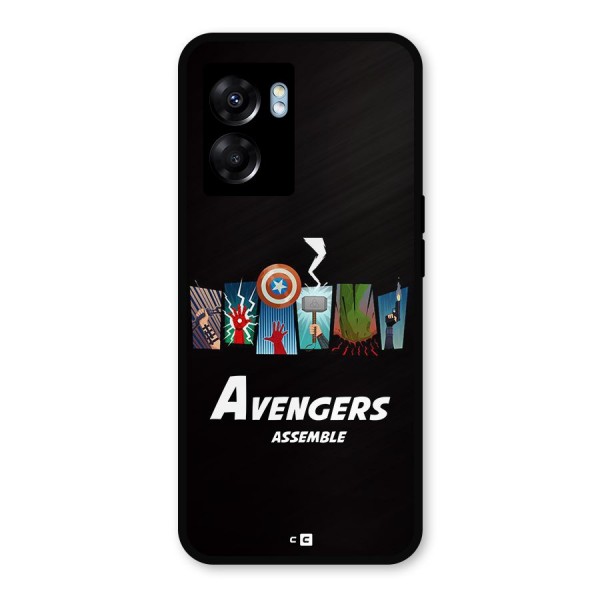 Avengers Assemble Metal Back Case for Oppo K10 (5G)