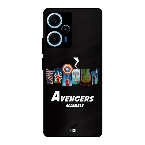 Avengers Assemble Metal Back Case for Poco F5