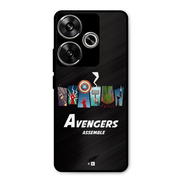 Avengers Assemble Metal Back Case for Poco F6