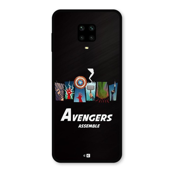 Avengers Assemble Metal Back Case for Poco M2