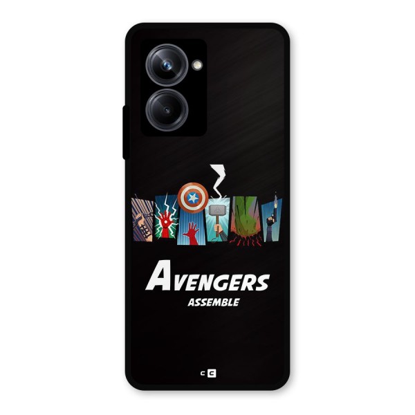 Avengers Assemble Metal Back Case for Realme 10 Pro