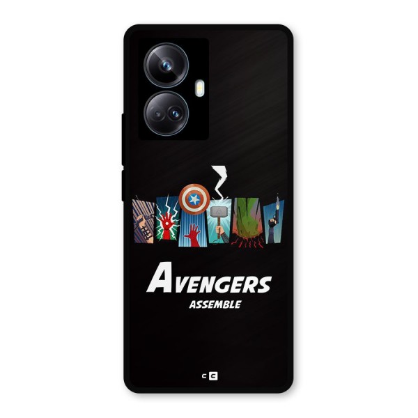 Avengers Assemble Metal Back Case for Realme 10 Pro Plus