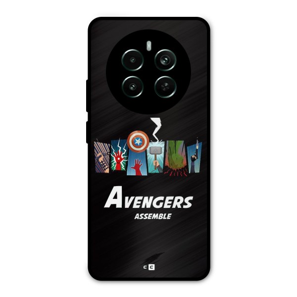 Avengers Assemble Metal Back Case for Realme 12 Plus