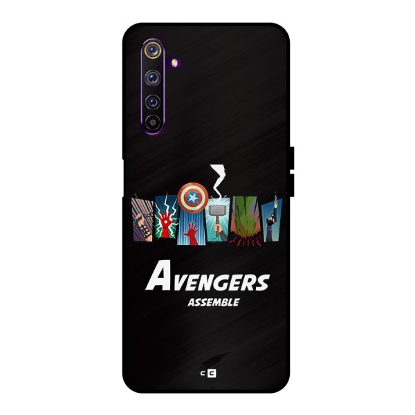 Avengers Assemble Metal Back Case for Realme 6 Pro