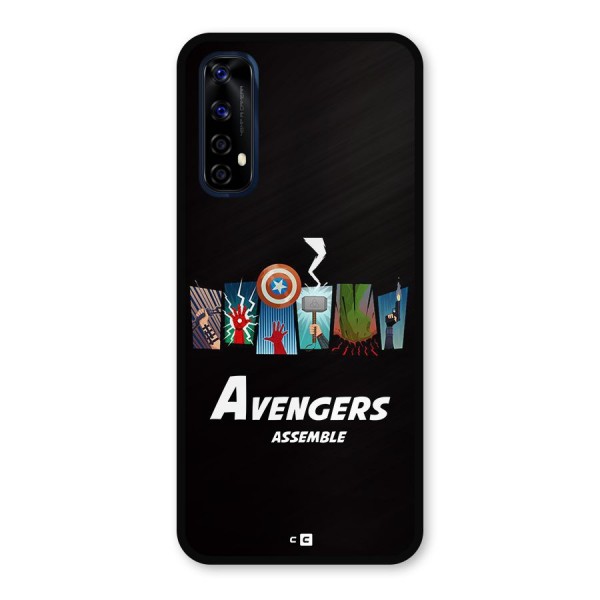 Avengers Assemble Metal Back Case for Realme 7