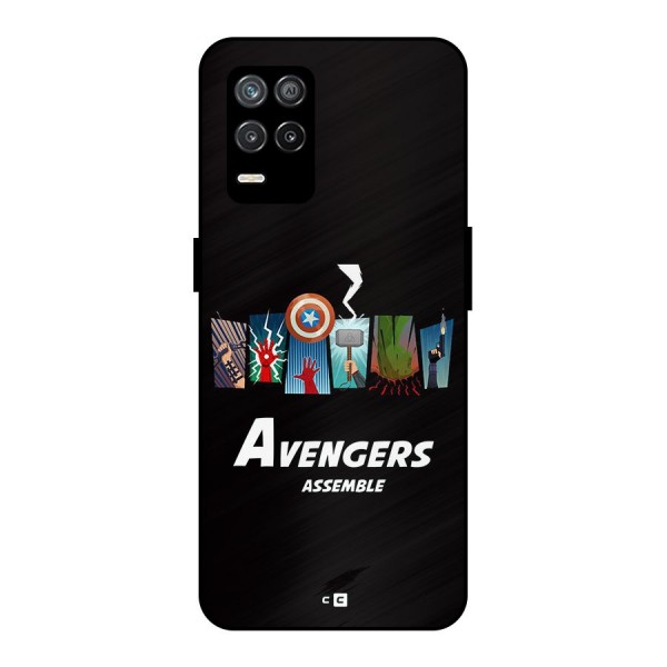 Avengers Assemble Metal Back Case for Realme 8 5G